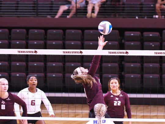 TXST’s DeWalt named Sun Belt Setter of the Week for record-setting 20th time in her career