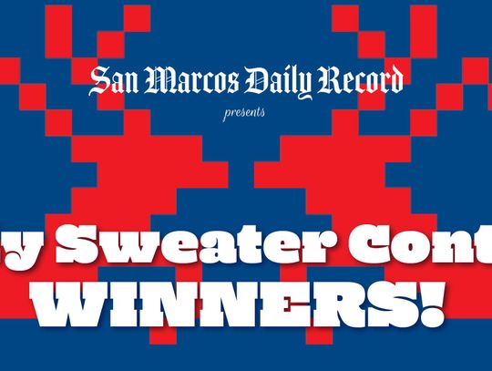 UglysweaterSMDR ugly sweater san marcos record contest