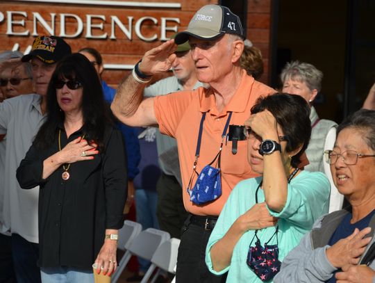 Veterans honored at Kissing Tree breakfast