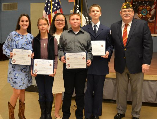 VFW announces winners