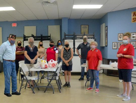VFW Post 3413 provides groceries for Veterans