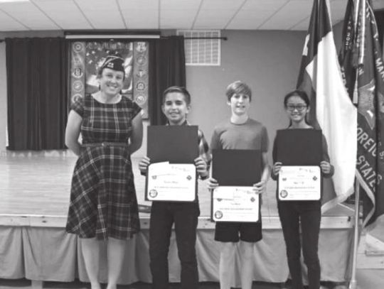 Voice of Democracy and Patriot Pen winners named; teachers honored