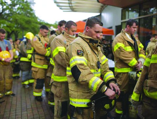 Wimberley Firefighter honors 9/11 victims with 110 story climb