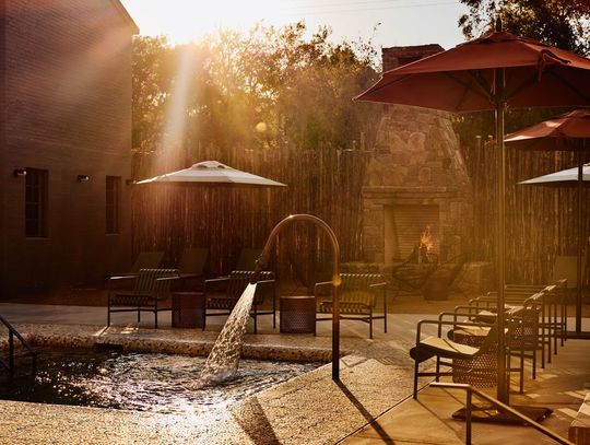 Winter retreat at Ottine Mineral Springs