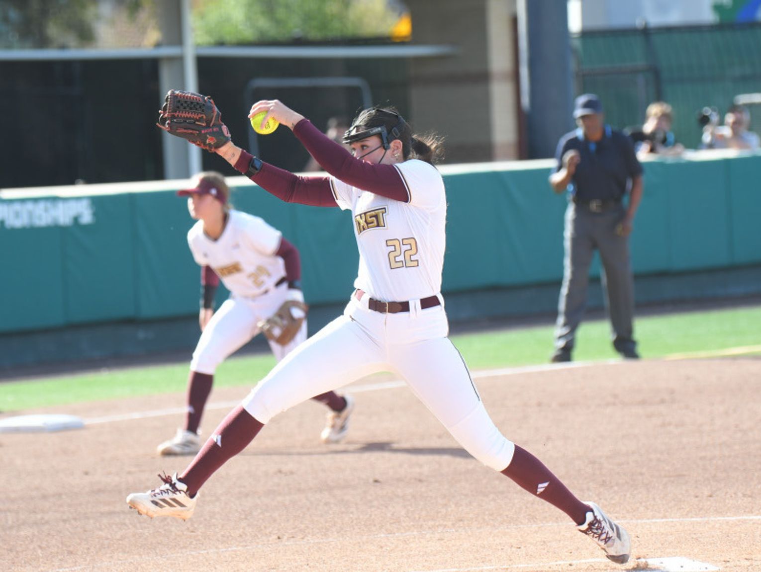 Bobcats shut out Sam Houston behind Azua’s 11 strikeouts