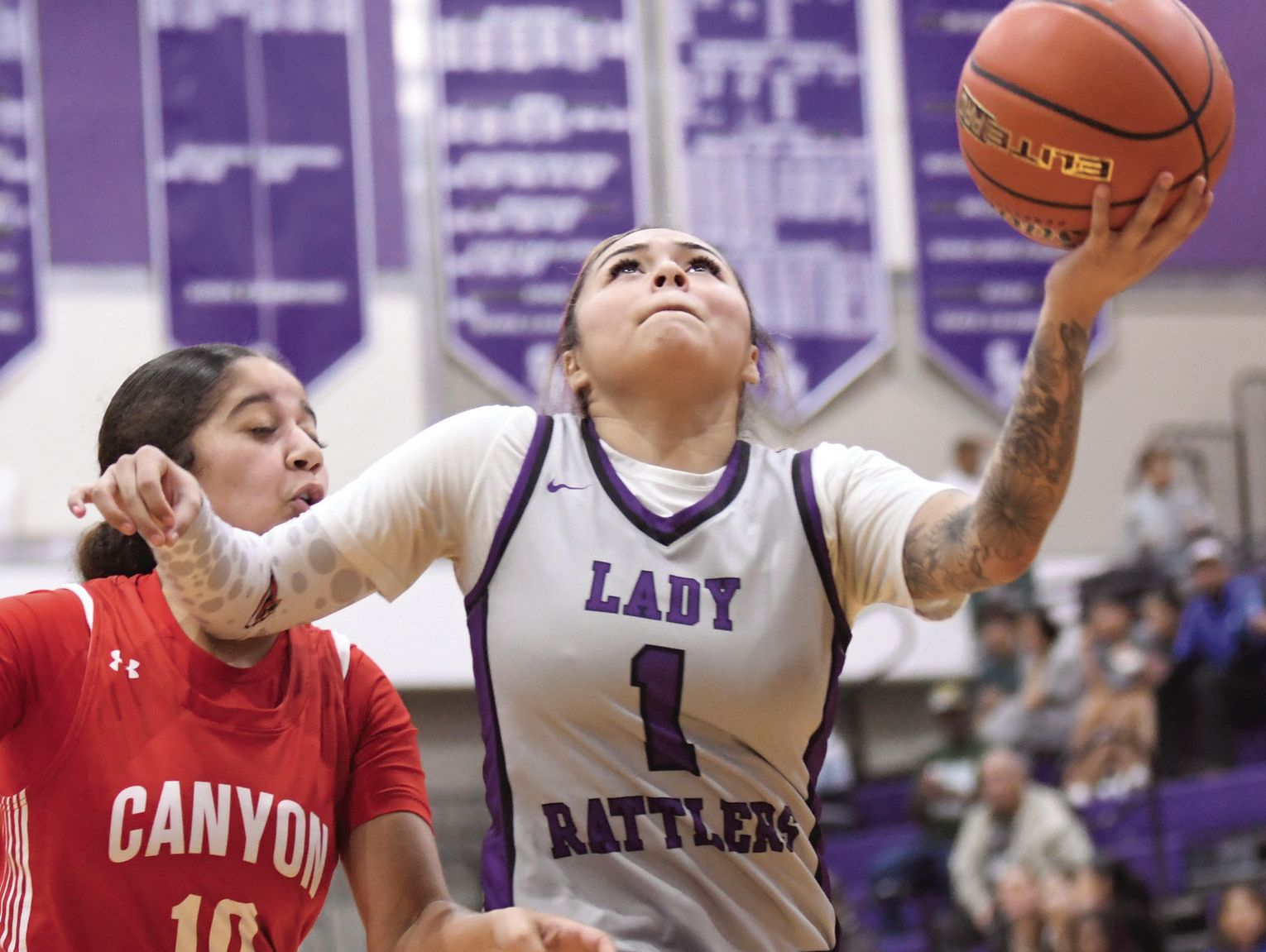Lady Rattlers overcome slow start to defeat Canyon