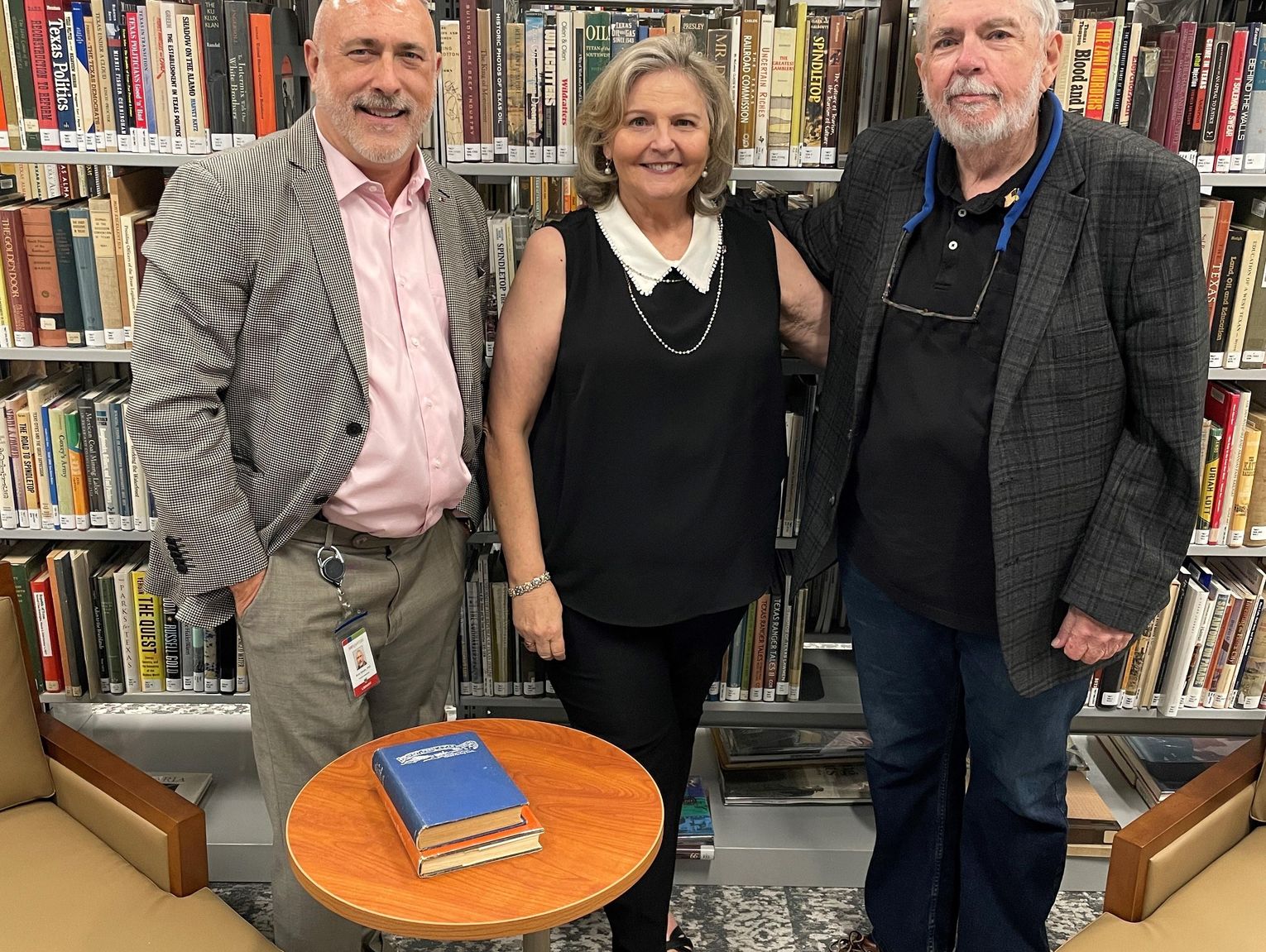 Longtime writerhistorian donates large Texas book collection to San