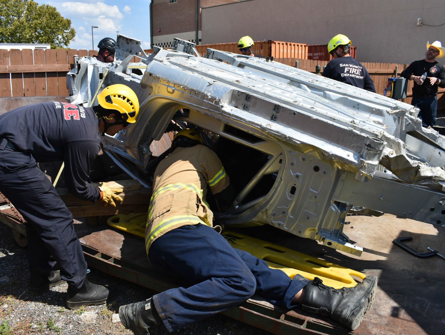Reduce, Reuse, Rescue: SMFD partners with Green Guy Recycling for training