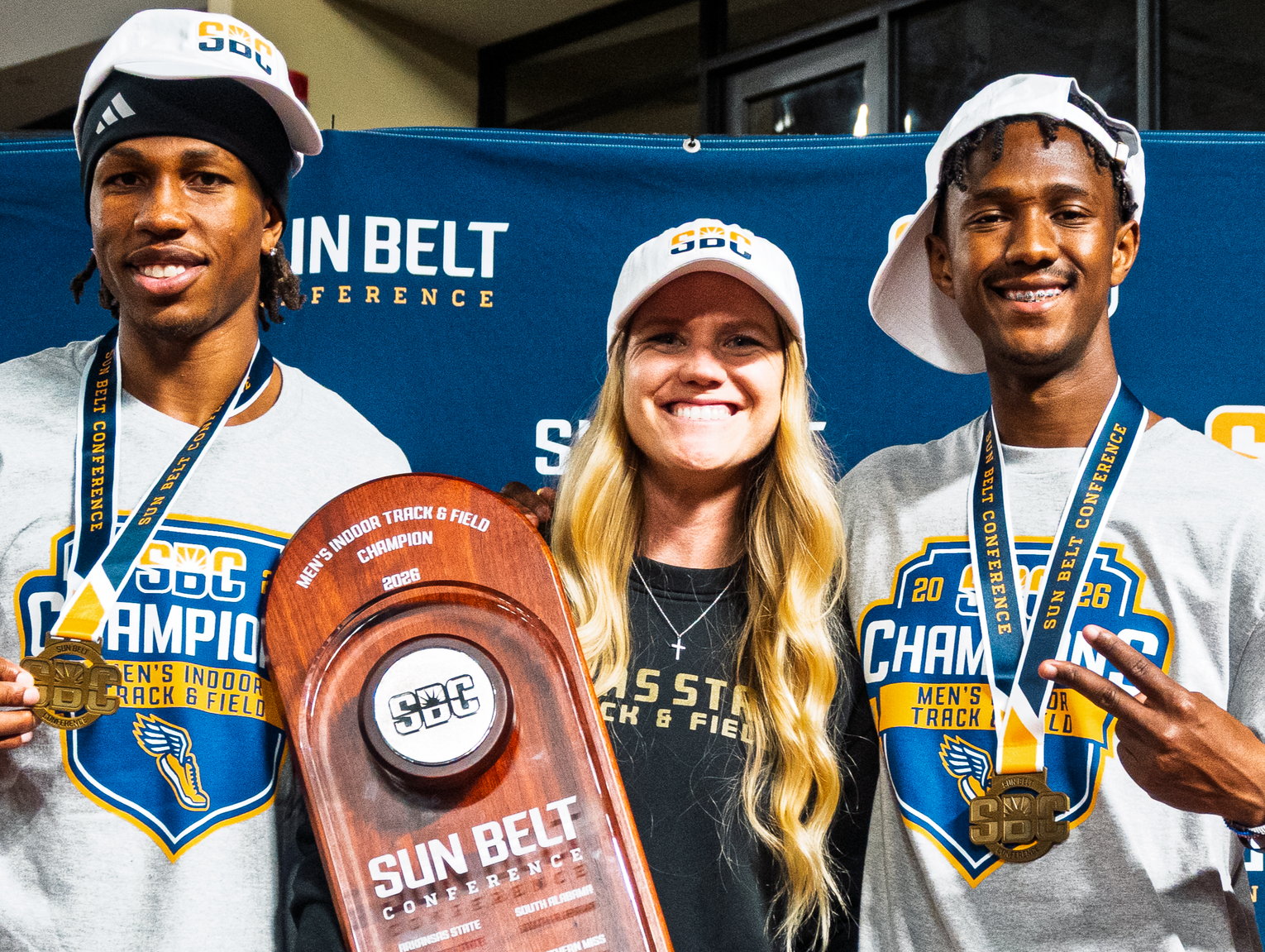 Texas State high jump duo compete at NCAA Indoor Championships