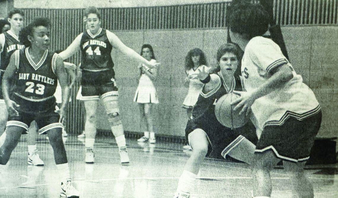 1991-1992 Lady Rattlers in action