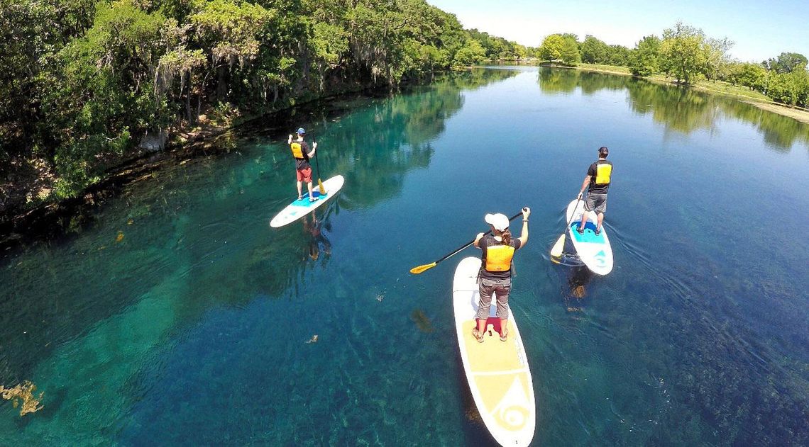 ‘A PADDLER’S DREAM’: Meadows Center introduces stand-up paddling tours at Spring Lake ‘A PADDLER’S DREAM’: Meadows Center introduces stand-up paddling tours at Spring Lake