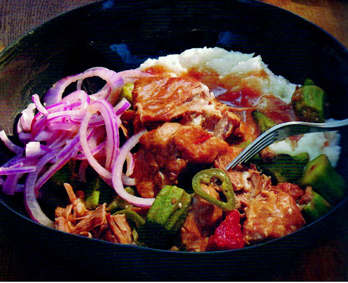 A warm stew to chase the chill away A warm stew to chase the chill away