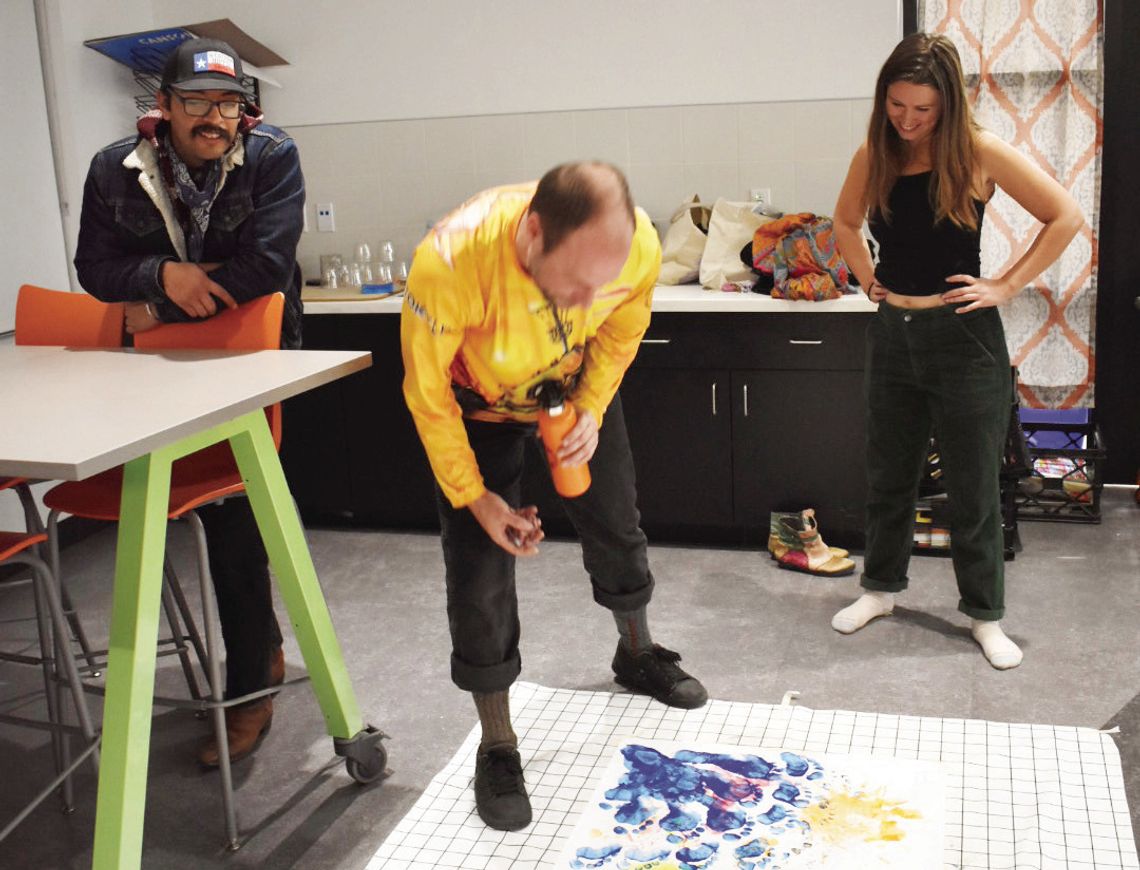 Adult art class allows a safe space for creativity