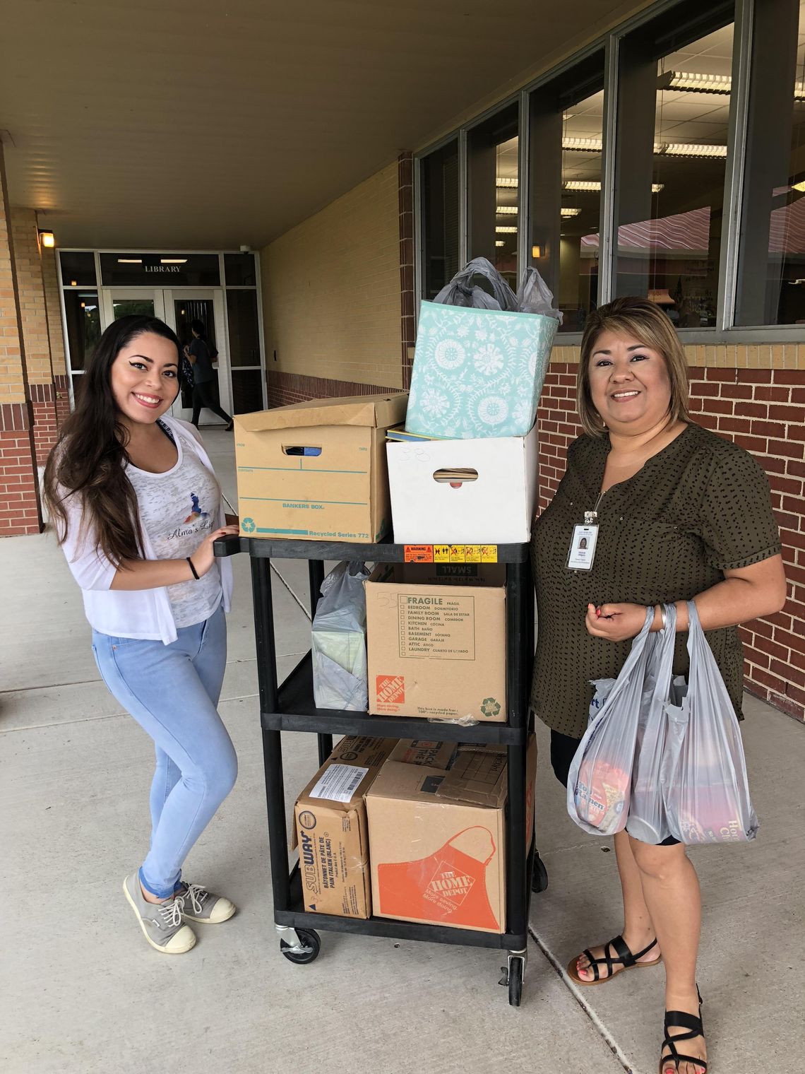 Alma’s Light raises supplies for new school year