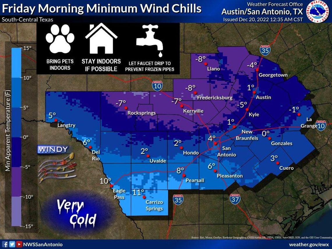 Arctic cold to arrive Thursday afternoon