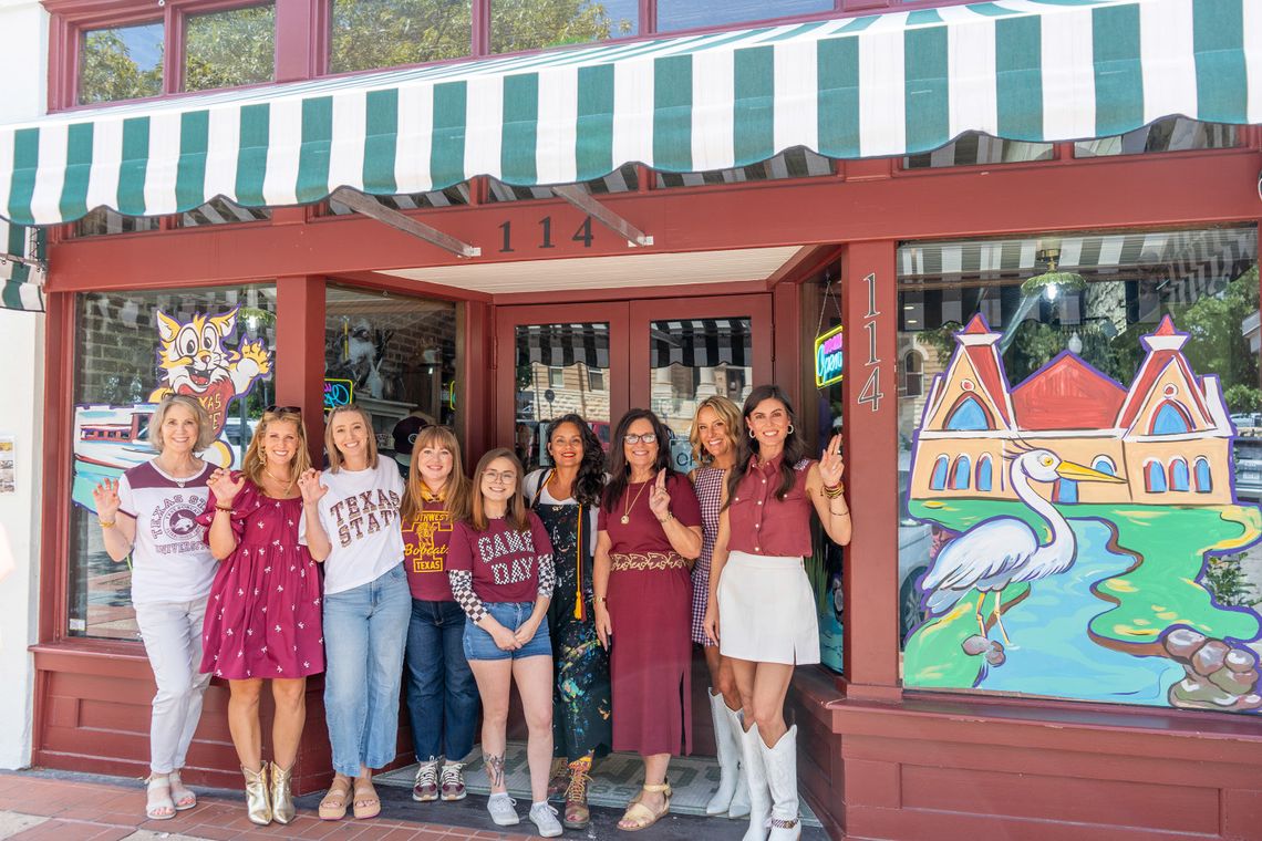 Back the Bobcats winners show off their school spirit