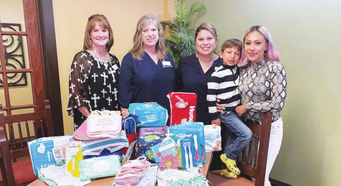 Bluebonnet Lions Club hosts TruChoice Baby Shower; holds award presentation Bluebonnet Lions Club hosts TruChoice Baby Shower; holds award presentation
