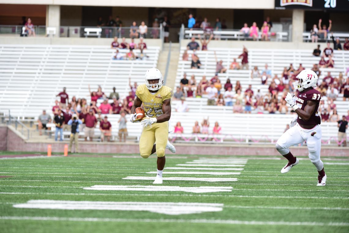 Bobcat running backs keep rolling at training camp