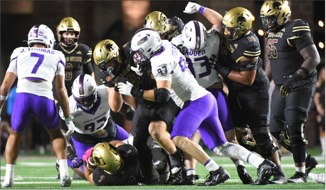 Bobcats blown out at home against James Madison Bobcats blown out at home against James Madison