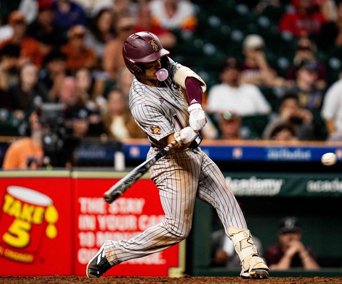 Bobcats burst Texas’ bubble on late inning homer during Astros Classic