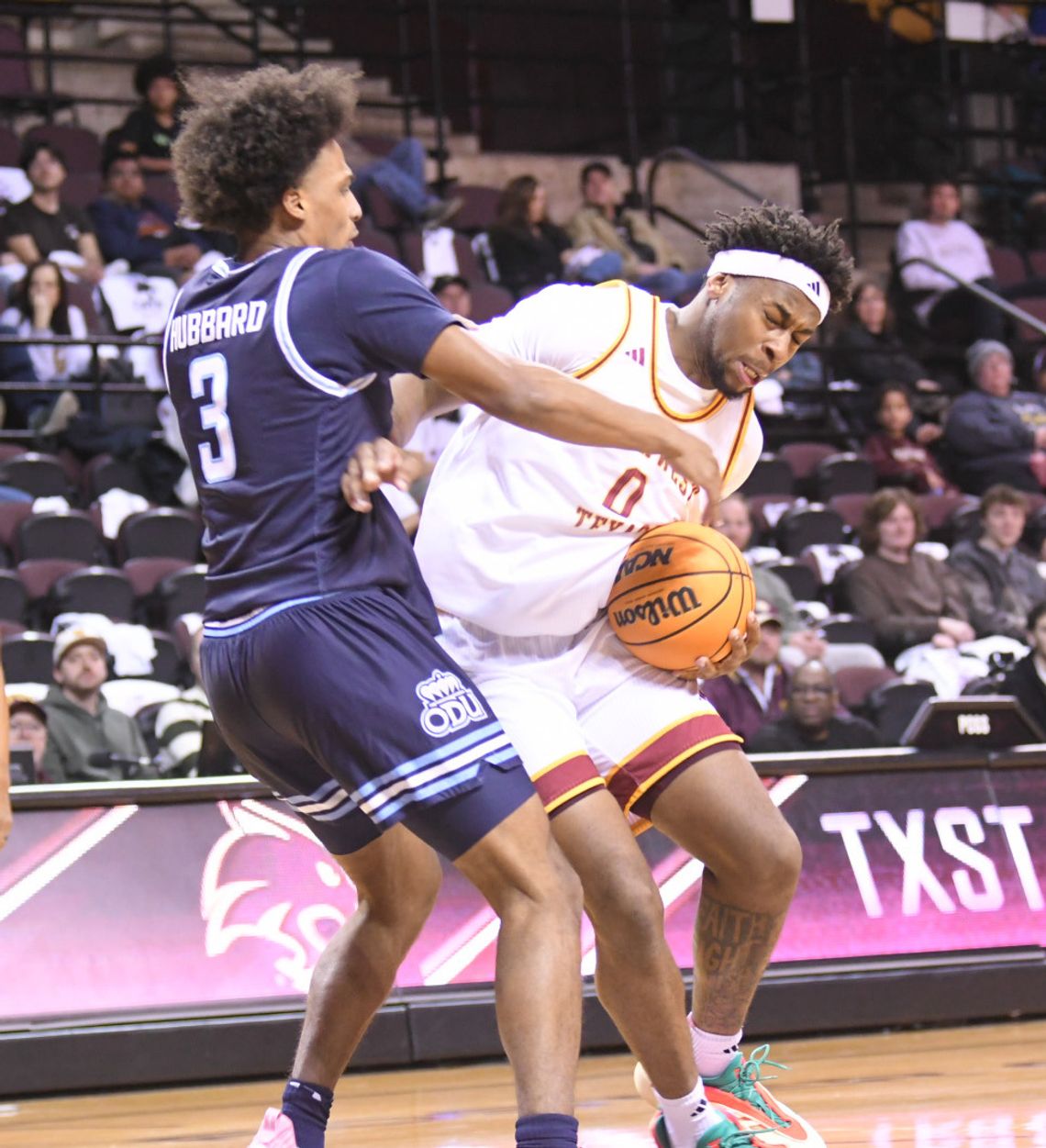 Bobcats dominate Old Dominion on SWT Throwback Night