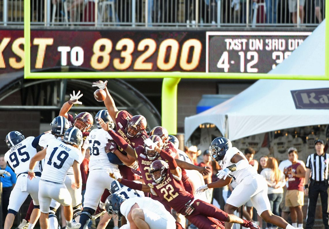 Bobcats fall flat against Eagles, 38-30, lose out on bowl eligibility