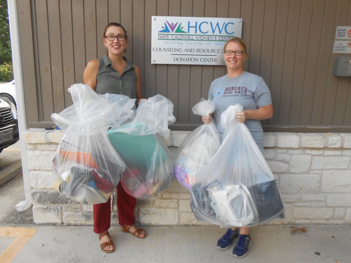 Bobcats Give Back diverts over 6,000 pounds of material from landfills