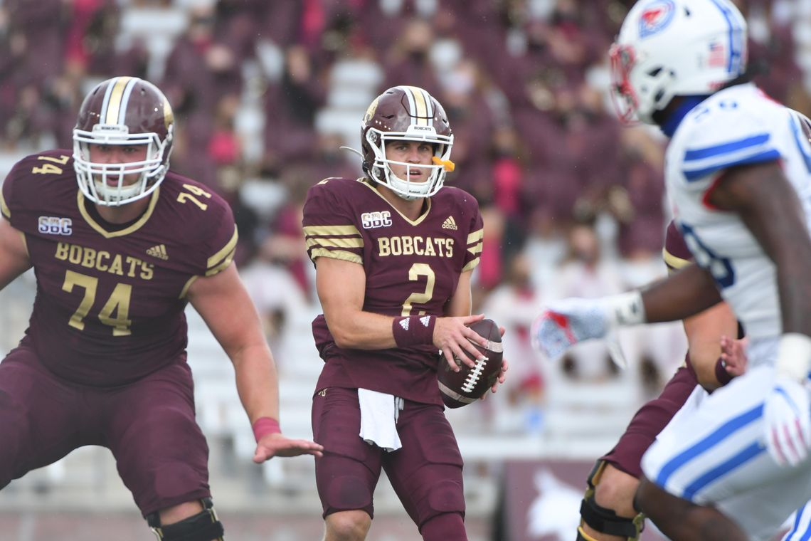 Bobcats kick off 2020 season, fall short against SMU, 31-24