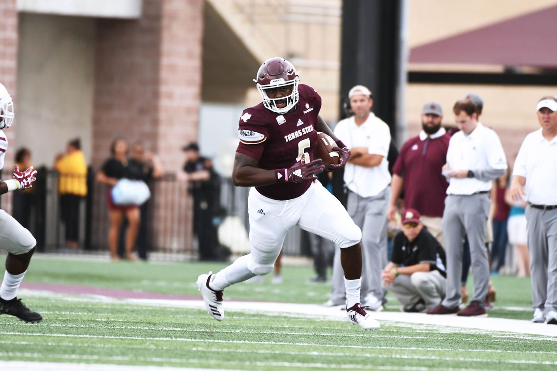 Bobcats perform in front of scouts at Football Pro Day