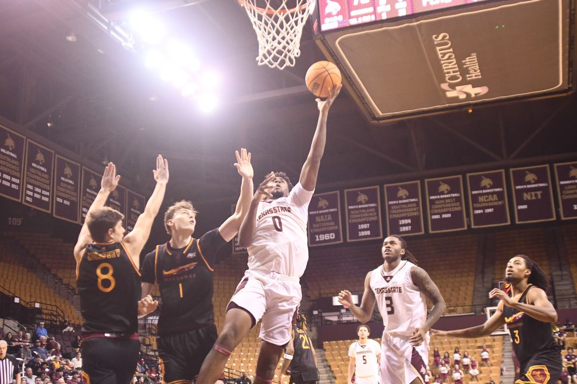 Bobcats show the love in Valentine’s Day win over ULM Bobcats show the love in Valentine’s Day win over ULM