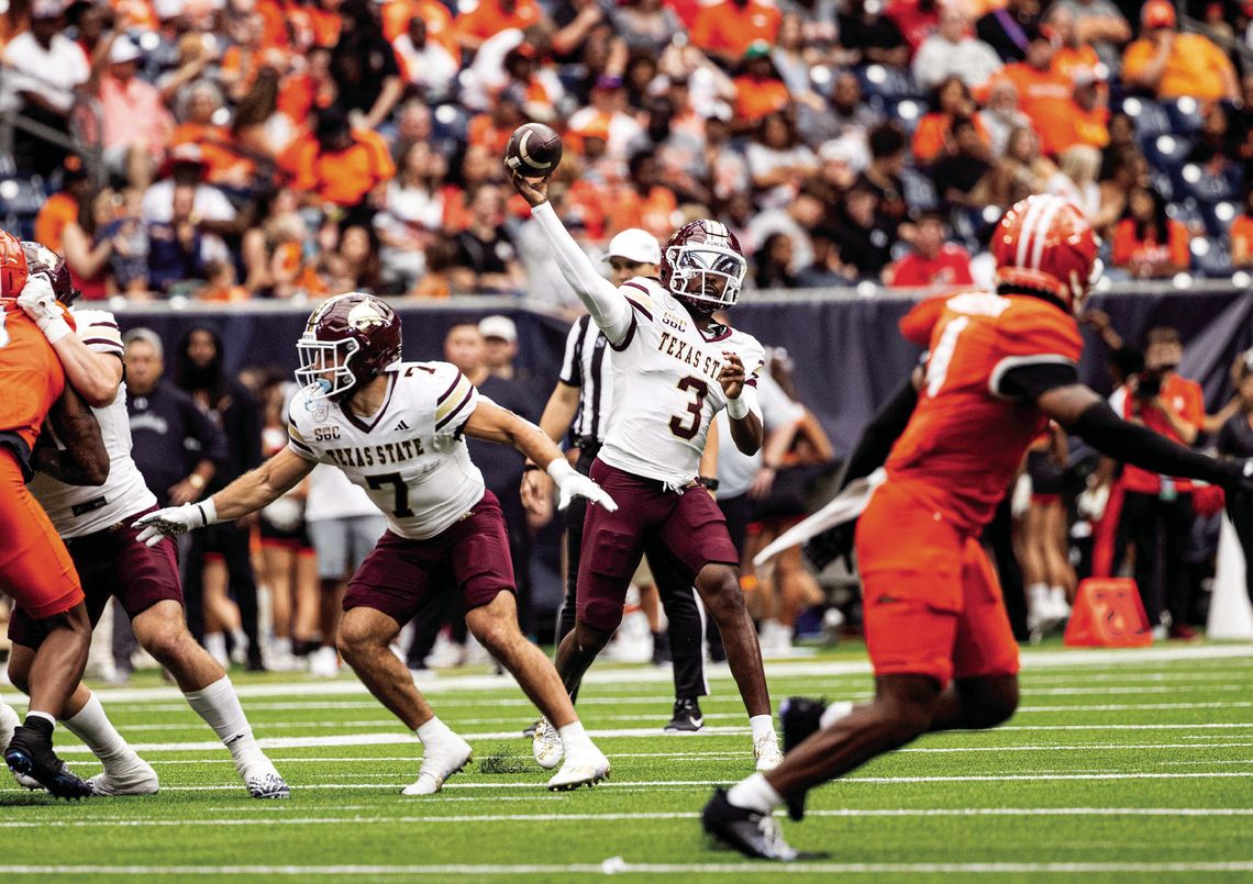 Bobcats stunned by rival Sam Houston on last second field goal