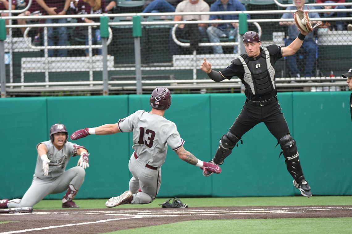 Bobcats take down No. 18 Texas A&M in Irvine-Ramussen Ballpark dedication