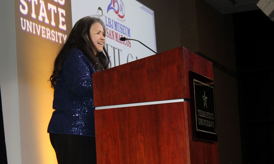 Cantú addresses civil rights at LBJ Museum Gala