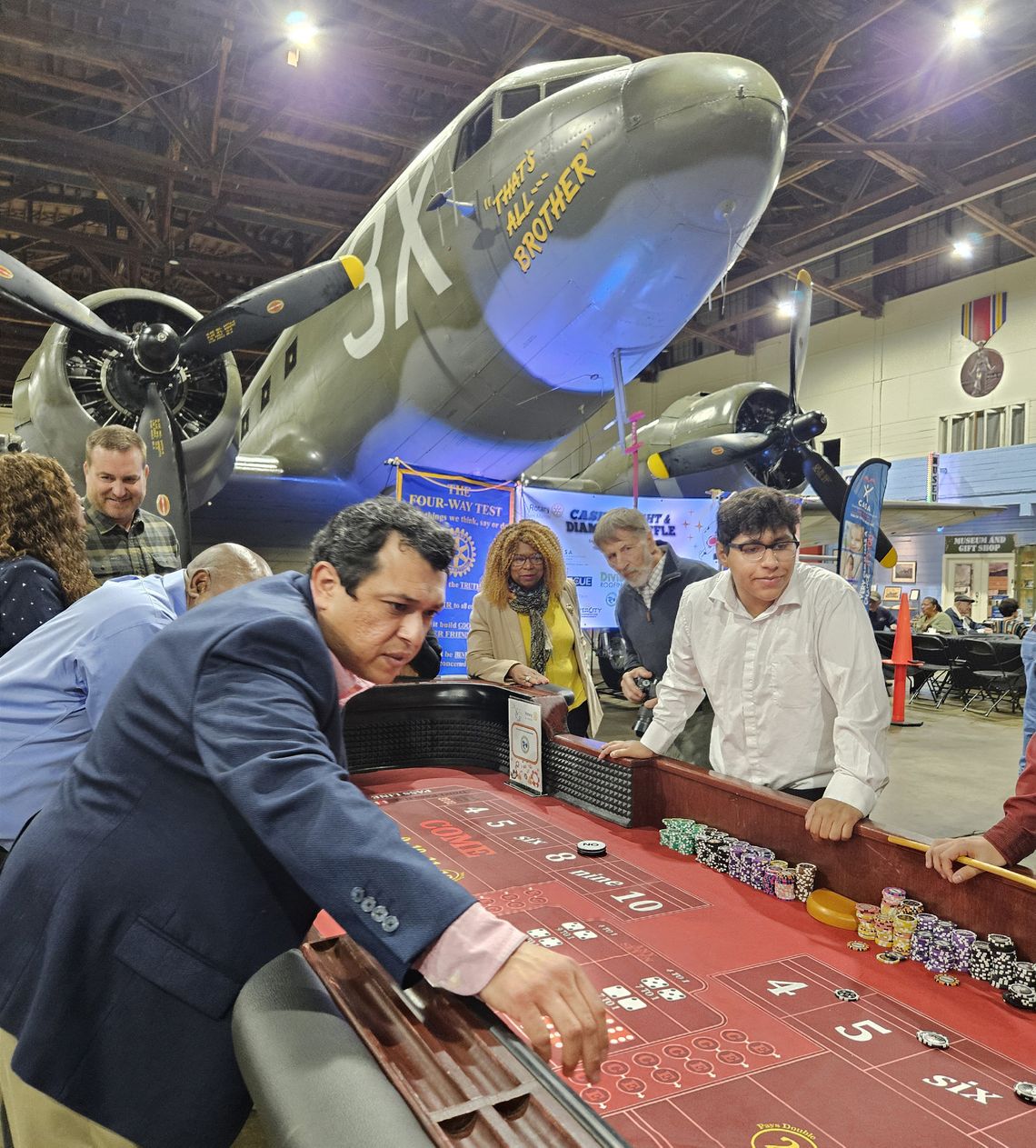 Casino Night proceeds take flight