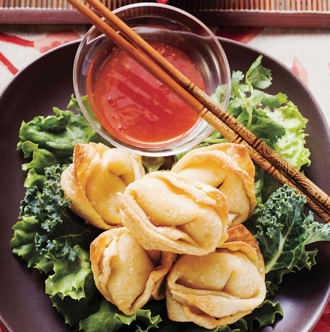 Celebrate lunar New Year with deep-fried wontons