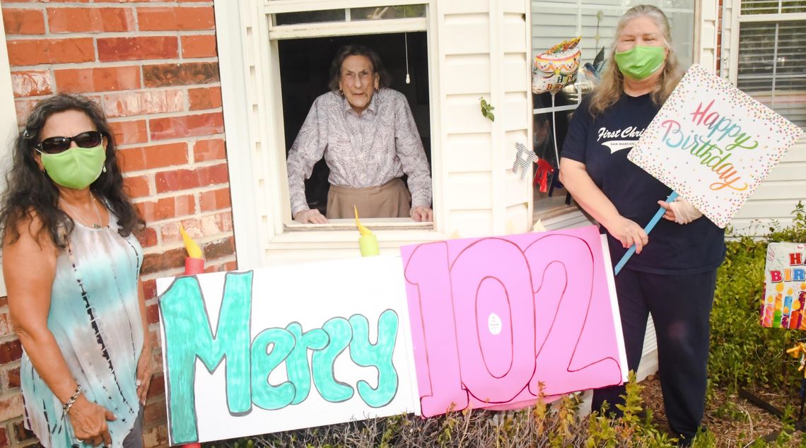 Celebrating a 102nd birthday 