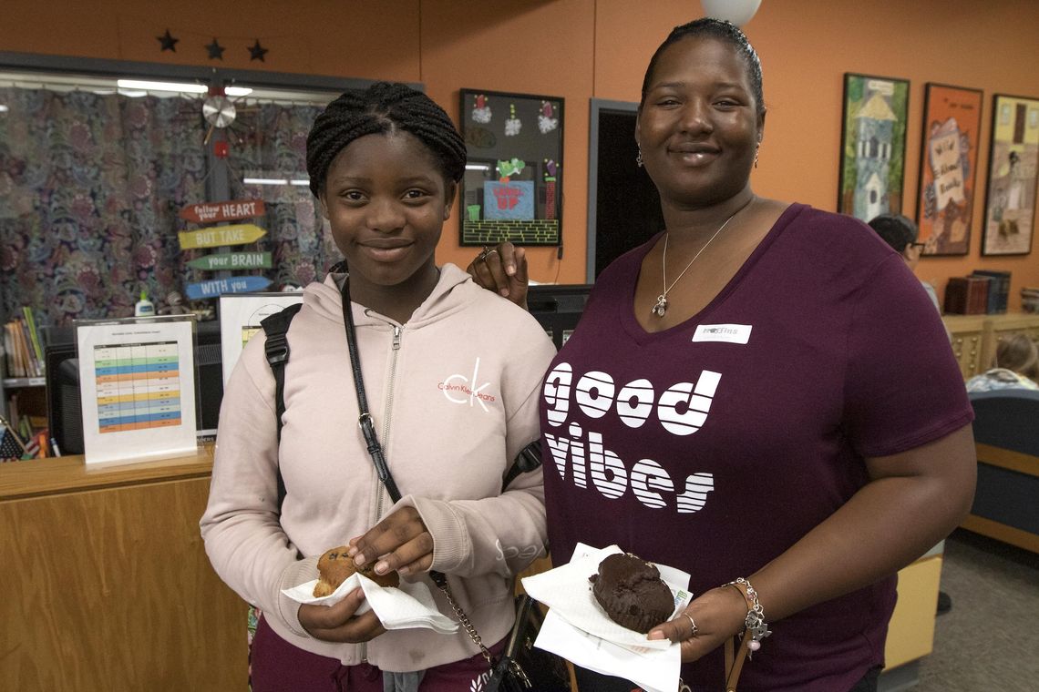 Celebrating mothers with muffins