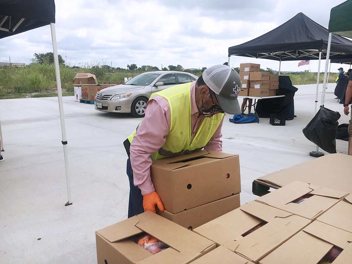 Central Texas Food Bank, City of Kyle to host mass food distribution events