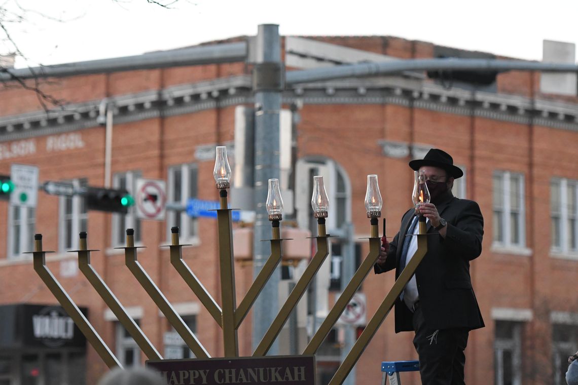 Chabad of San Marcos celebrates Hanukkah with menorah-lighting ceremony Chabad of San Marcos celebrates Hanukkah with menorah-lighting ceremony