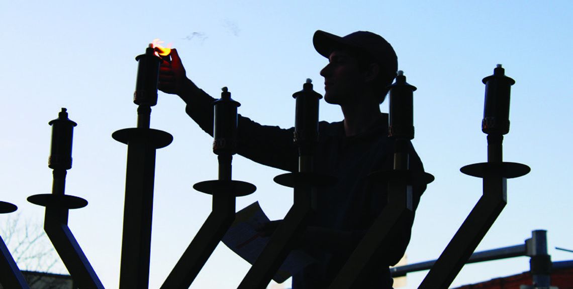 Chabad of San Marcos, TXST host Menorah lighting Chabad of San Marcos, TXST host Menorah lighting