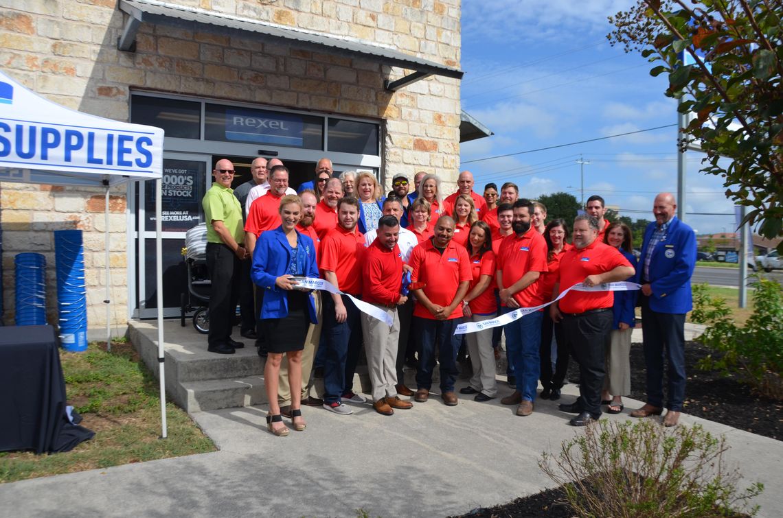 Chamber of Commerce holds ribbon cutting for Rexel