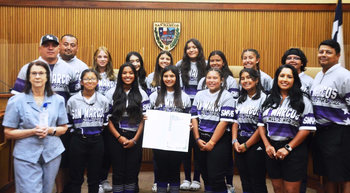 CHAMPIONSHIP PROCLAMATION: 12-U Rattler All-Star softball team honored for winning regional title