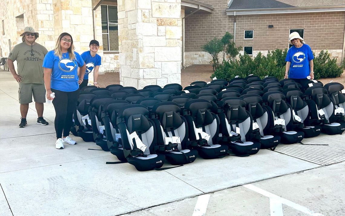 Child seat giveaway benefits families in San Marcos