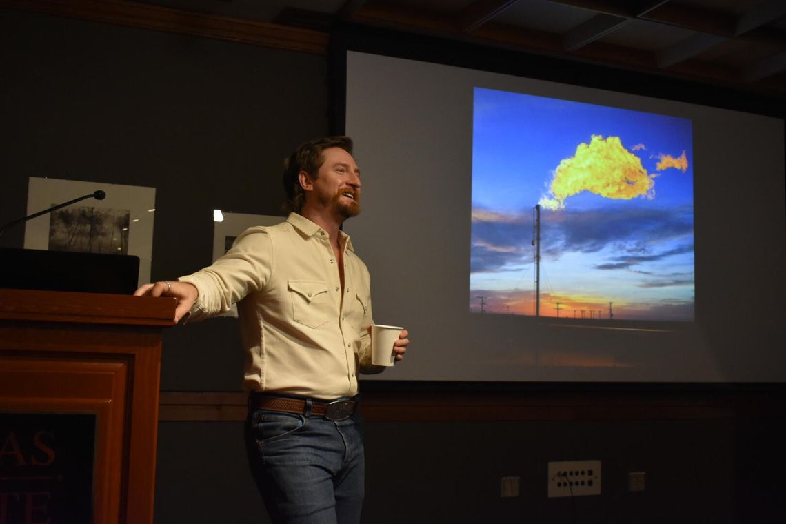 Christian Wallace speaks at the Wittliff Christian Wallace speaks at the Wittliff