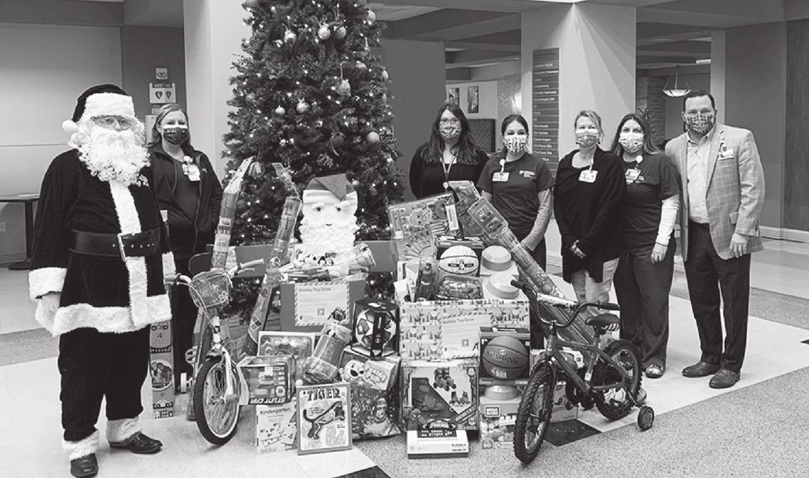 CHRISTUS Santa Rosa-San Marcos donates to Brown Santa program