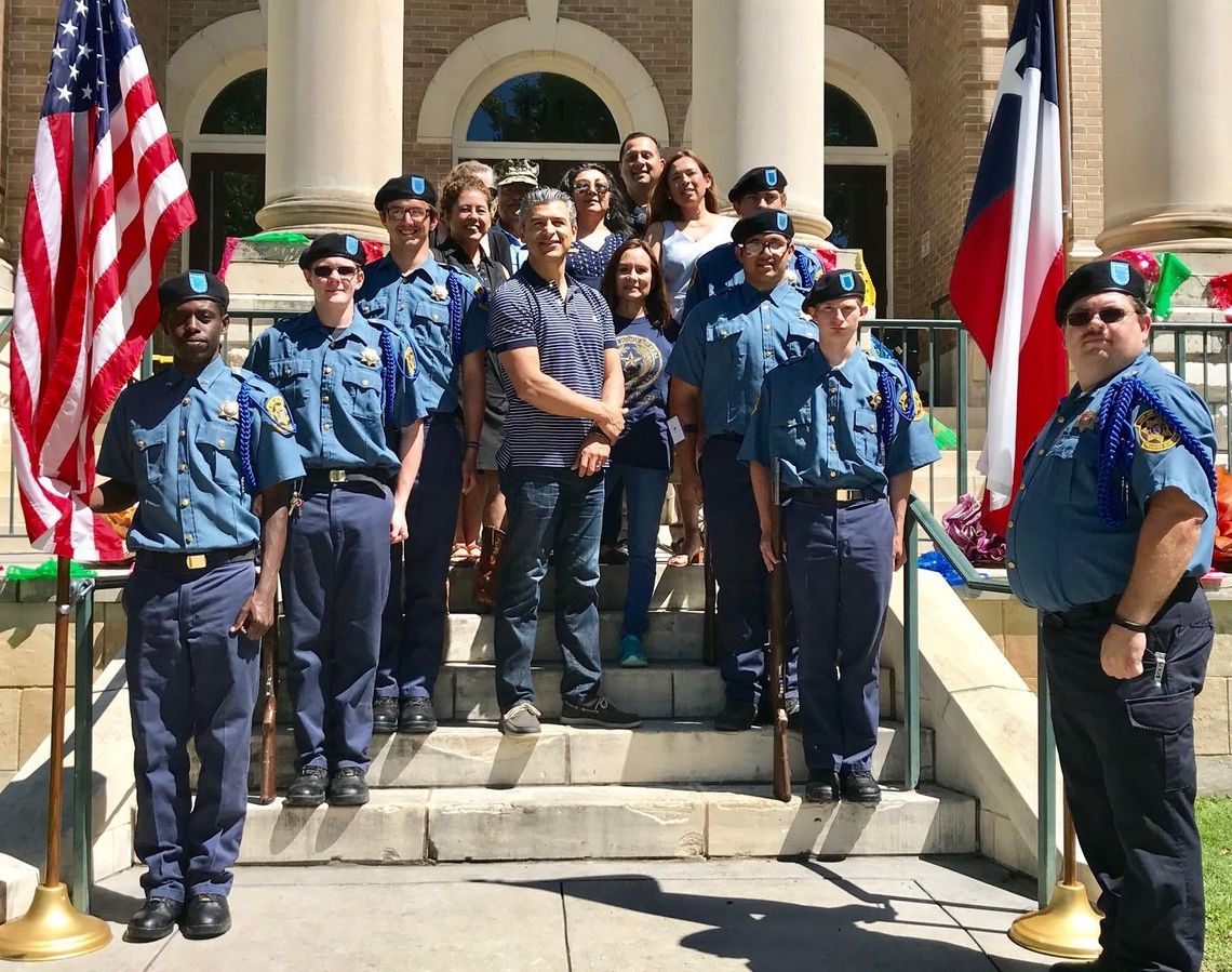 Cinco de Mayo celebration at the courthouse