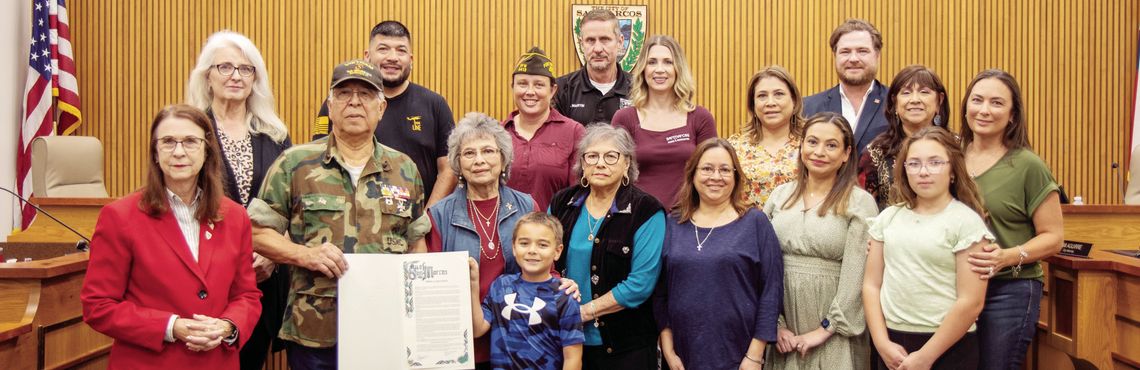 City honors veteran by naming him Parade Marshal