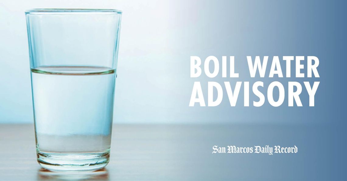 City issues boil notice to portions of San Marcos 