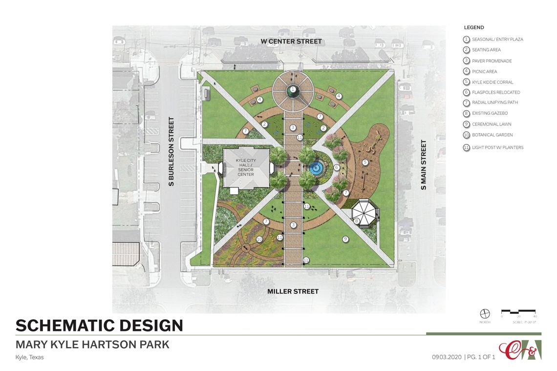 City of Kyle gets sneak peek at square park design concept