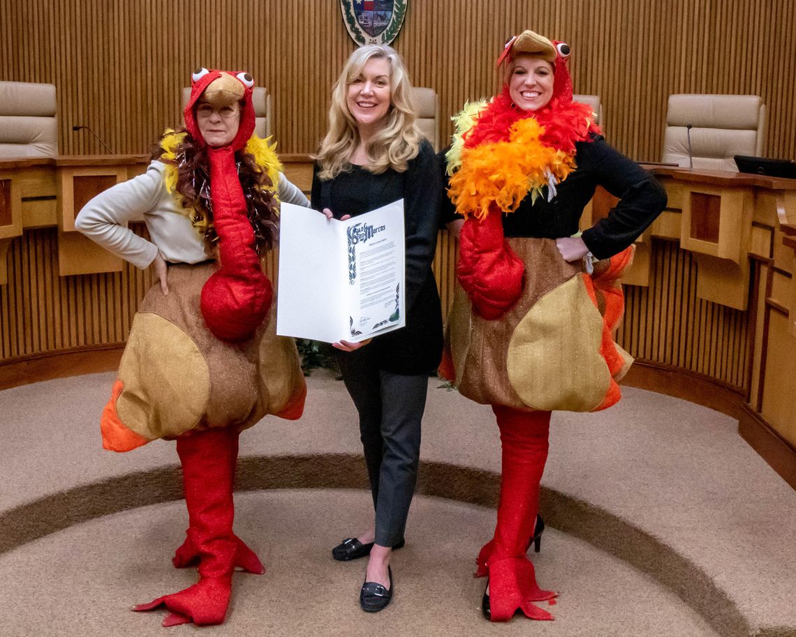 City proclaims Turkey’s Tackling Hunger month, Salute to Veterans week